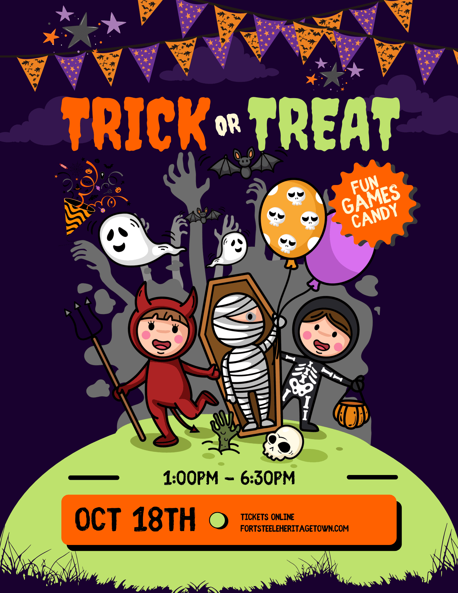 Event - Trick or Treating - Kids (5 & Under)